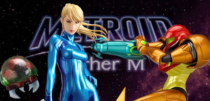 Metroid Other M Samus Zero Suit and Figma Action Figure