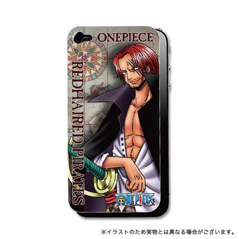 iPhone 4: One Piece - Red Hair Shanks Screen Protector