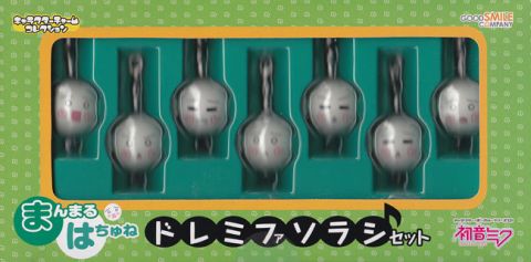 Phone Charm: Vocaloid - Solfege Manmaru Hachune Charm Collection (do, re, mi, fa, sol, ra and ti)