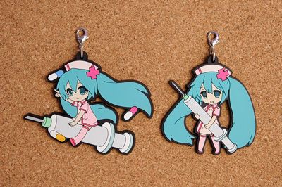 Phone Charm: Vocaloid: Pikuroru! Set 01 Miku Hatsune Koiiro Byoto (Love Nurse) Trading Straps