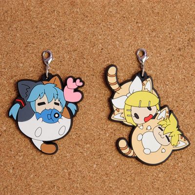 Phone Charm: Vocaloid: Pikuroru! Set 02 Miku Hatsune Marukunaru (Curl Up) Trading Straps