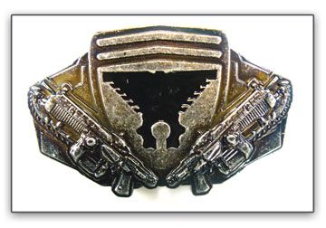 Belt Buckle: Gears of War - Rank and Lancer Rifles