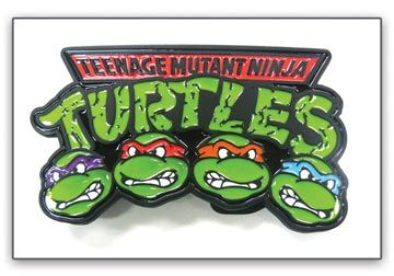 Buckle: Teenage Mutant Ninja Turtles - Heads and Logo