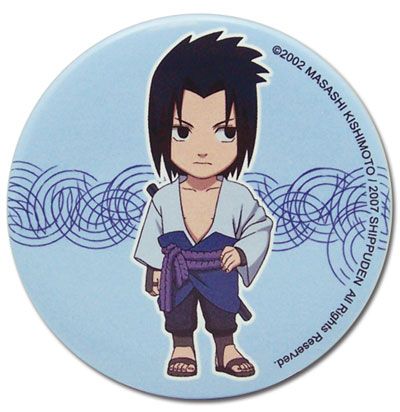 Button: Naruto Shippuden - Chibi Sasuke