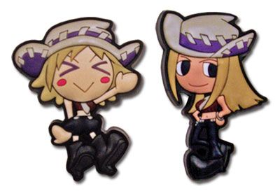 Pins: Soul Eater - Patty and Liz Thompson Sisters (Set of 2)