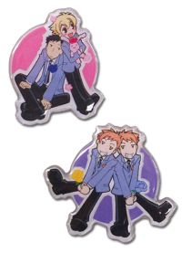 Pins: Ouran High School Host Club - 4 Characters (Set of 2)