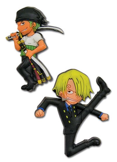 Pins: One Piece - Sanji and Zoro (Set of 2)