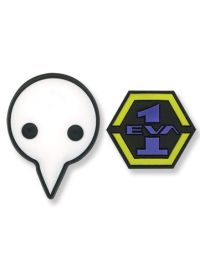 Pins: Evangelion - EVA 1 and Shito Angel (Set of 2)