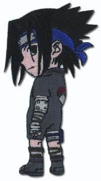 Patch: Naruto - Chibi Sasuke Black Suit Sharingan