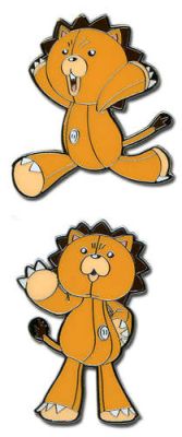 Pins: Bleach - Kon Running and Hault (Set of 2)