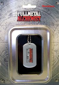 Necklace: FullMetal Alchemist - Dog Tag - FMA Logo
