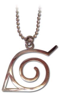 Necklace: Naruto - Konoha Symbol (Leaf)