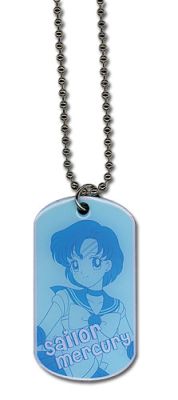 Necklace: Sailor Moon - Sailor Mercury Dog Tag