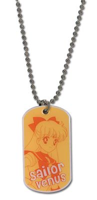 Necklace: Sailor Moon - Sailor Venus Dog Tag