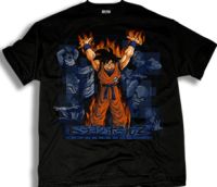 T-Shirt: Dragon Ball Z - Goku Fired Up (S)