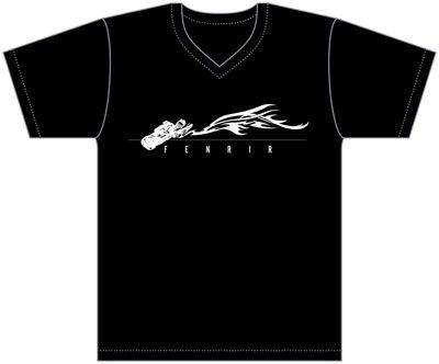 T-Shirt: Final Fantasy - Fenrir (L / JPN XL) (Advent Children)