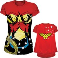 T-Shirt: DC Comics - Wonder Woman Costume /w Cape (Women S)