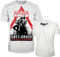 T-Shirt: Batman - Arkham Asylum Obey (M)