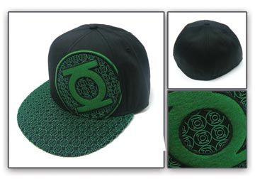 Cap: Green Lantern - Emblem Mini Logo Mesh