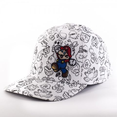Cap: Nintendo - Mario and Enemies Outline