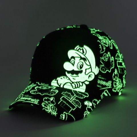 Cap: Nintendo - Mario Glow in the Dark