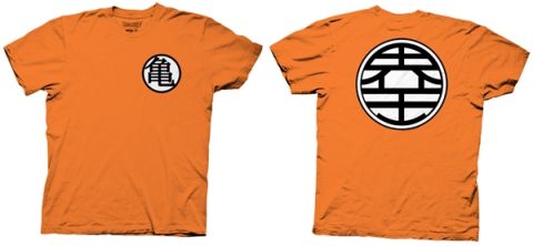 T-Shirt: Dragon Ball - Master Roshi / King Kai Emblem (S)