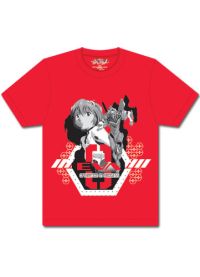 T-Shirt: Evangelion - Rei EVA 0 Red (S)