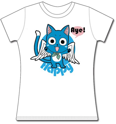 T-Shirt: Fairy Tail - Happy (Junior S)