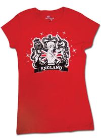 T-Shirt: Hetalia - England Red (WOMEN L)