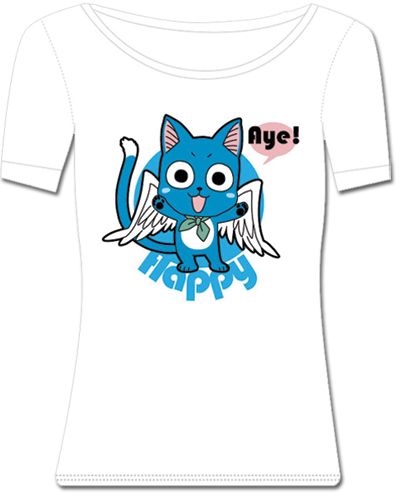 T-Shirt: Fairy Tail - Happy (Women S)