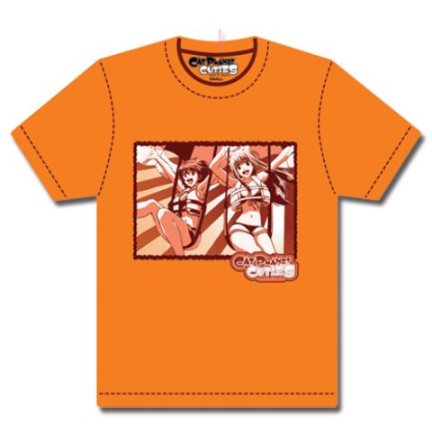 T-Shirt: Cat Planet Cuties - Eris and Manami (S)