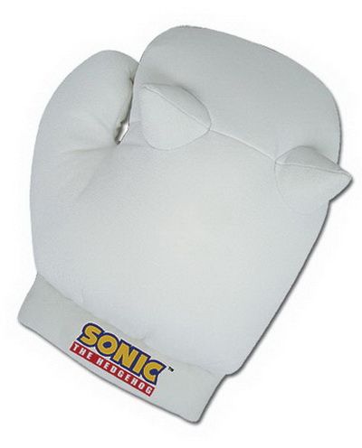 Gloves: Sonic X - Knuckles White Hands Plush (Set of 2)