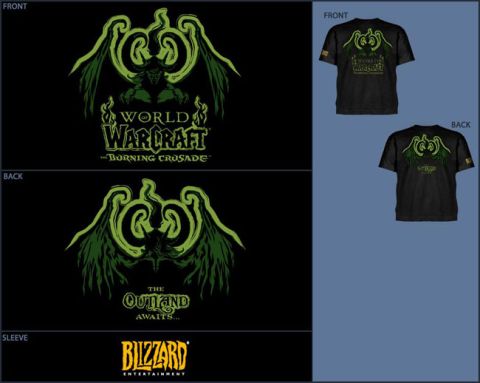 T-Shirt: World of Warcraft: Burning Crusade (XL)