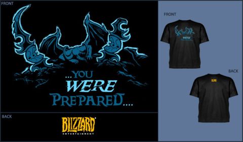 T-Shirt: World of Warcraft: Illidan You Were Prepared (S)