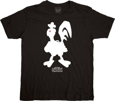 T-Shirt: Robot Chicken - Silhouette T-Shirt (M)