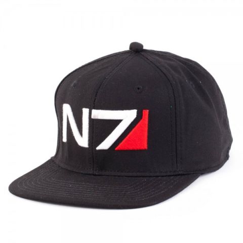 Cap: Mass Effect - N7 Black Snapback