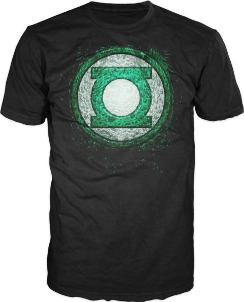 T-Shirt: Green Lantern Movie - Tomar-Re GL Emblem Print (Black) (XXL)
