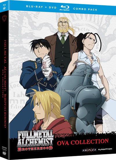 FullMetal Alchemist Brotherhood: 4 OVAs and Comic Theatre (Blu-Ray/DVD Combo)