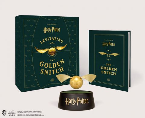 Art Book: Harry Potter Levitating Golden Snitch