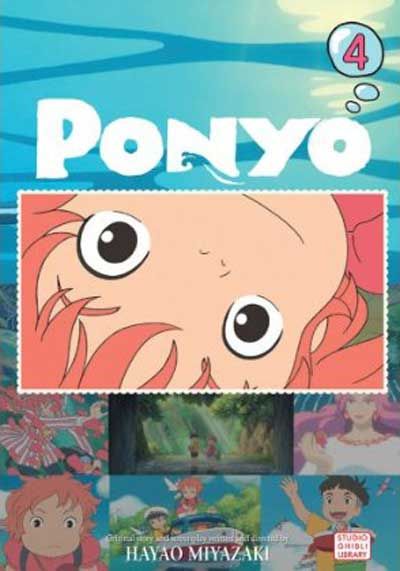 Ponyo on the Cliff by the Sea Film Comic Vol. 4 (Manga)