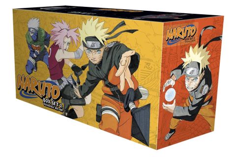 Naruto Shippuden Puffy Sticker Set Anime Manga NEW