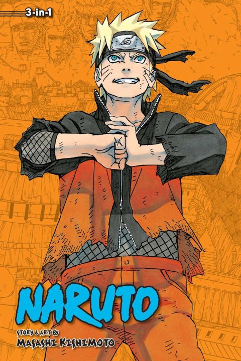 Naruto Shippuden Puffy Sticker Set Anime Manga NEW