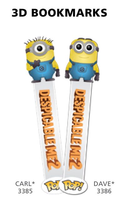 Bookmark: Despicable Me 2 - Carl 3D POP Vinyl