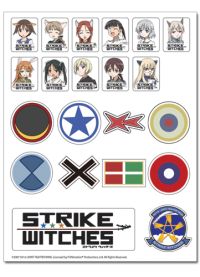 Sticker: Strike Witches - Characters and Logos