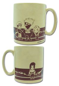 Mug: Naruto Shippuden - Chibi Team Kakashi and Sasuke