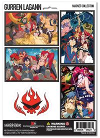 Magnet: Gurren Lagann - Cutout Prints