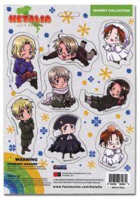 Magnet: Hetalia - Cutout Chibi Characters