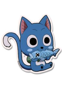 Sticker: Fairy Tail - Happy Eating Fish