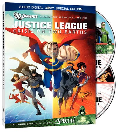 Justice League: Crisis on Two Earth Movie (SPECIAL Edition) (DVD)
