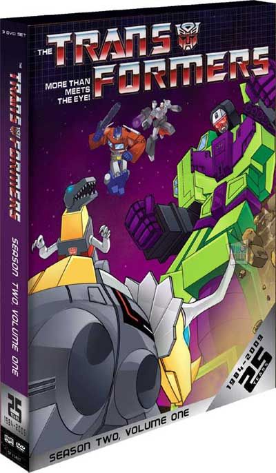 Transformers: Season 2 Part 1 Complete Collection (1980s G1) (DVD Box Set)
